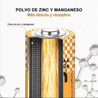 SET 24/48 Batería Alcalina Extrastar AAA LR03 1.5v 1300mah No7 Amplio rango de rendimiento, no recargable - details 1