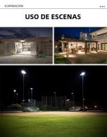 Lámpara De Pared LED Para Exteriores MOSLIGHTING Potencia Alta 30W 50W 100W 150W 200W AC180-265V Iluminación De Jardín Fuente De Luz LED Protección IP66 - details 6