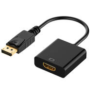 Adaptador De Cable DP a HDMI Compatible Converter De Video Y Audio Para PC Proyector HDTV DP Macho a HDMI Hembra - details 4