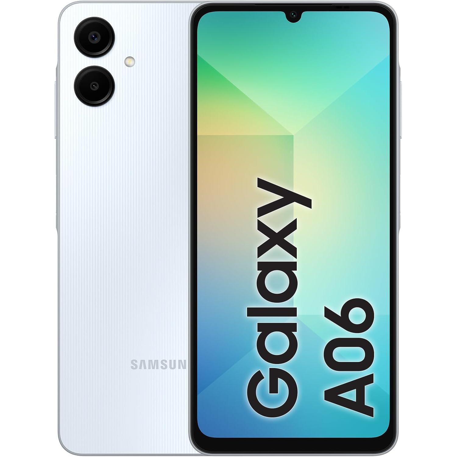 Samsung Galaxy A06 4G LTE , 4GB+64GB|4GB+128GB NO NFC, Pantalla de 6.7'' ,Dual SIM 50MP, Doble Cámara Versión Oriente Próximo