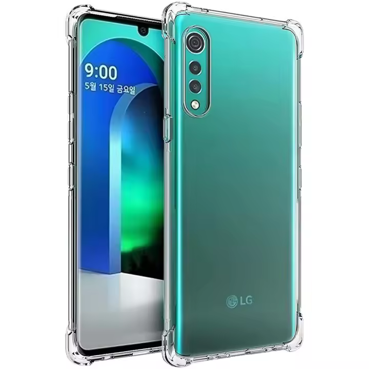 Tumundosmartphone Funda Gel Tpu Anti-Shock Transparente para Lg Velvet 5G - 1