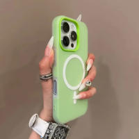Funda De Teléfono Aesthetic Con Protección Antichoque Total Compatible Con Apple iPhone 17 16 11 12 13 14 15 plus pro Max Material PC + TPU Magnético - details 5