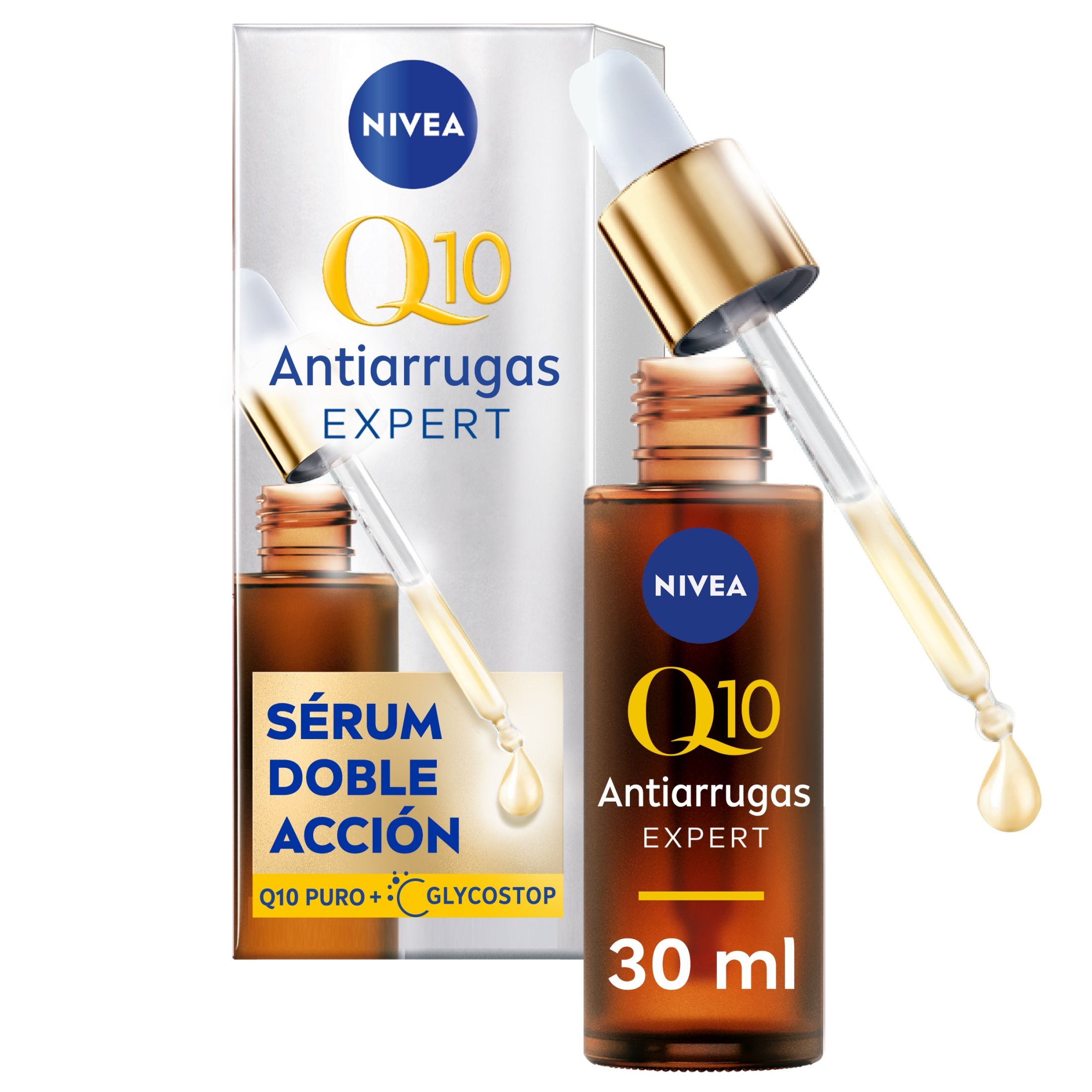 NIVEA Q10 Antiarrugas Expert Serum Facial Doble Acción 30 ml