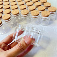 Botellas De Vidrio Pequeñas Con Tapa De Goma 25ml 12/24/36 Pcs Para Decoración Del Hogar Y DIY Botellas De Sueños Para Bodas - details 4