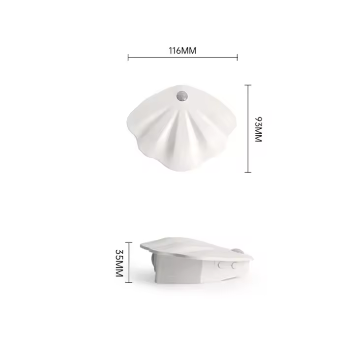 Lámpara De Noche LED Con Sensor De Movimiento USB Tipo-C Lámpara Tricolor Para Decoración De Habitaciones Pasillos Y Escaleras - 1