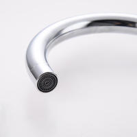 Grifo De Cocina Con Doble Función Montado En Plataforma Monomando Regulador De Agua Caliente Y Fría Acero Inoxidable Moderno - details 8