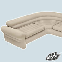 Sofá rinconera hinchable INTEX 257x203x76 cm - details 1