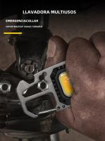 MiniLinterna LED Ultra Pequeña Linterna Portátil Fuerte De Llave Fuente De Luz Portátil Para Defensa - details 4