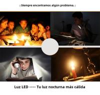 Luz Nocturna LED DC5V USB Con 24 Luces De Colores Rojo Amarillo Blanco Azul Verde Morado Rosa Para Decoración De Dormitorio EU US Plug - details 7
