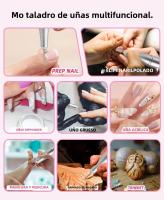 Máquina De Uñas Profesional 45000RPM Con Base Y Pantalla LCD Grande Herramienta De Manicura Eléctrica Pulidora De Uñas Para Salon - details 6