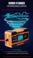 Cargador Inteligente Rápido De Batería 12V 24V 12A 10A Para Baterías De Coche 7 Etapas De Carga Pulso Reparación Para AGM GEL WET Ácido Plomo - details 7