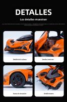 Modelo De Juguete De Aleación Apollo EVO a Escala 1:32 Con Diseño Futurista Efectos De Sonido Y Luz Acción De Resorte Ideal Para El Juego Infantil - details 7