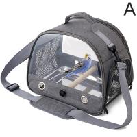 Mochila Portátil Para Perros Con Percha Y Ventana Lateral Plegable Pequeña Caja De Viaje Para Mascotas Suministros De Jaula Para Pájaros - details 3