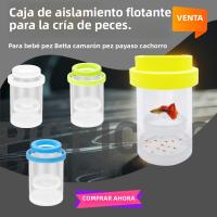 Caja De Cría De Peces Flotante Incubador De Acuario Breeder Feeder Accesorio De Hatchery Para Isolación De Peces - details 0