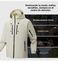 Chaqueta De Montañismo Para Hombres Y Mujeres Impermeable Y a Prueba De Viento Para Esquí Y Deportes Al Aire Libre Marca NameNoEnName_Null Lining Material POLYESTER Tamaño Verdadero Tipo De Chaqueta Windbreaker - details 7