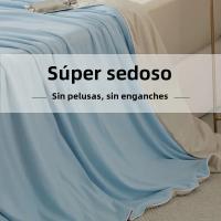 Manta De Enfrío De Alta Calidad Para Verano Manta Aire Conditioner Ligera Con Tela Fría De Dos Lados Suave Y Moderna Para Adultos - details 4