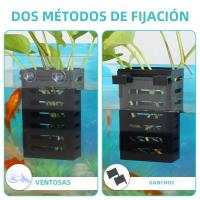 Soporte Para Plantas De Acuario Con Gancho Y Ventosas Para Plantas Emergentes Adecuado Para Cultivo De Plantas Acuáticas - details 9