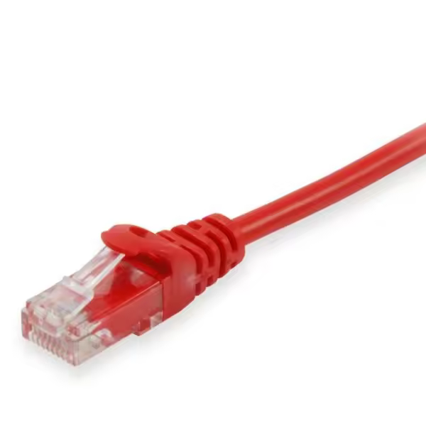 Equip network cable rj45 u/utp cat.6 red 2m - 1