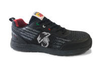CALZADO DE SEGURIDAD ABARTH MODELO ESSEESSEE S1P - HRO, zapatilla de trabajo con puntera en fibra de vidrio, antideslizante con forro anti-abrasión, cómodo y flexible, resistente a los golpes. - details 0