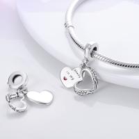 Beadas De Corazón Colorido En Plata Para Joyería De Pulsera Y Collar Con Encanto Para Chicos Y Chicas Accesorios De Moda Irregular - details 78