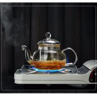 Tetera De Vidrio Con Strainer Gran Capacidad Resistente Al Calor Kettle Chino Tradicional Kung Fu Teaware Contenedor De Agua - details 9