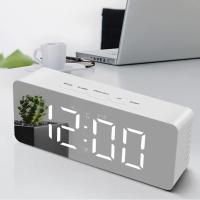 Reloj De Despacho Digital LED Reloj De Mesa Para Dormitorio Y Oficina Con Temperatura Para Adolescentes Y Niños - details 2