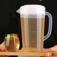 Copa De Medir Graduada De Plástico Transparente Para Agua Té Jugo Cerveza Con/ Sin Tapa Contenedor De Medición Para Frutas Y Verduras - details 0