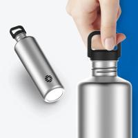 Botella De Agua De Acero Inoxidable Fjbottle 2L Botella De Deporte Para Ciclismo Y Viajes Gran Capacidad a Prueba De Fugas Con Bolsa - details 3