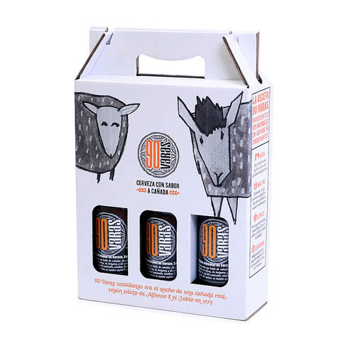 Pack 3 Botellas La Mala, las cervezas lager se encuentran entre las cervezas más consumidas y son bien conocidas por su sabor refrescante.