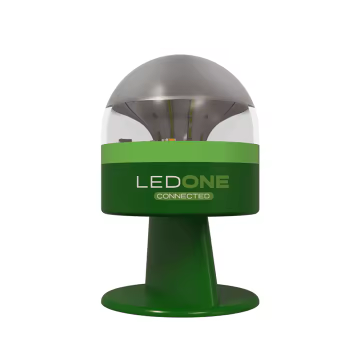 LEDONE Baliza V16 3.0 Homologada DGT - OBLIGATORIA ENERO 2026 - Geolocalizada y con Garantía de 15 Años - APP de Ayuda en Carretera Conectada - Visible a 1 Kilómetro - Resistente a lluvia - 1
