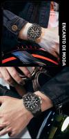 Reloj De Pulsera Para Hombre MINI FOCUS Ultra-ligero Con Caja Octagonal Transparente Multifuncional Resistente Al Agua Y Al Shock Estilo Deportivo - details 24