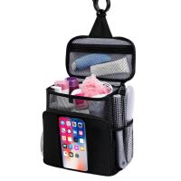 Bolsa De Viaje Portátil Con Bolsillo Para Teléfono Y Tapa Impermeable Bolsa De Ducha De Secado Rápido Para Baño Para Mujeres - details 2