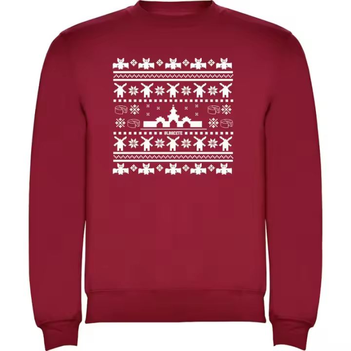 Sudadera de Navidad Albacete unisex - 1