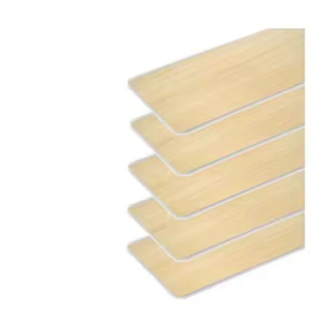 Pack 5 planchas de madera de balsa de 3mm grosor x 1 metro largo. 31973x5 - 1