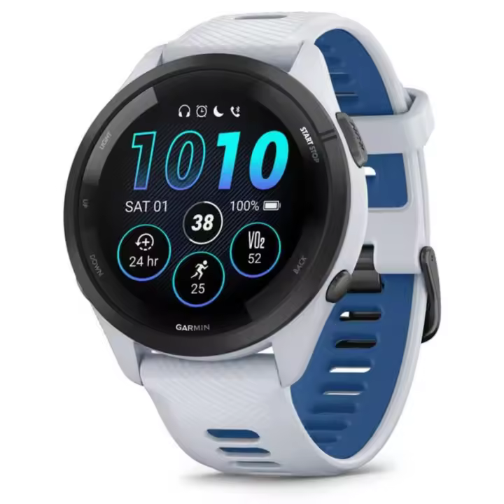 Garmin forerunner 265 3.3 cm (1.3") amoled 46 mm digital 416 x 416 pixels touch screen black. white wifi gps (satellite) - 1