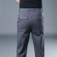 Pantalones Casuales Para Hombre 98% Algodón Gris Caqui Trabajo Pantalones De Oficina Talla Grande Moda Coreana Y2k Ropa De Marca Jogger Cargo - details 8