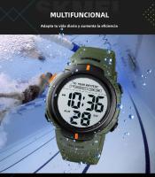 Reloj Deportivo De Hombre SKMEI Fitness Digital 100M Impermeable Con Alarma Batería De 10 Años Pantalla Digital Resistente Al Choque Reloj Hombre 1560 - details 7
