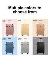 S7 Juego de maletas con 5 piezas, Set de tres maletas de viaje apilables y dos neceser ABS,Trolleys con asas laterales y un asa telescópica ergonómica, Maleta de cabina de mano con carcasa rígida resistente,Ruedas Spinner 360°,Cerraduras de combinación - details 10