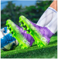 Zapatos De Fútbol Para Hombres Suela De Goma Antideslizante Resistente Al Desgaste Tamaño Del Pie Verdadero Deporte Al Aire Libre Hierba Natural Entrenamiento - details 6