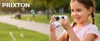 PRIXTON Cámara Infantil Instantánea Click&Go con Impresora, 48MP, Vídeo Full HD 1080p, Zoom 16X, Pantalla 2,4”, Juegos, Marcos Divertidos y 4 Rollos de Papel Incluidos - details 0