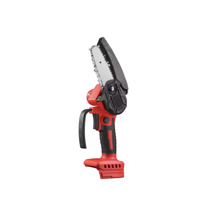 Motosierra Eléctrica Mini Sin Escobillas 6In Cordless Para Jardín Y Carpintería Herramienta De Corte Compatible Con Batería Dewalt/Milwaukee 18V - 1