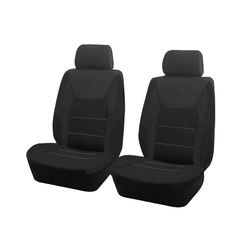 Cubiertas De Asiento De Coche Universal De Poliéster Diseño Deportivo Ajuste Para La Mayoría De Los Coches SUV Camiones Cuatro Estaciones Accesorios De Interior Para Coche