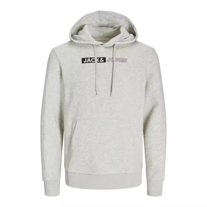 Jack & Jones Hombre sudadera con capucha ajustable y bolso frontal JJECORP SWEAT PLAY NOOS Moda casual informal OTOÑO INVIERNO REF 12233599 - 1