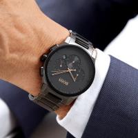 Reloj de Hombre HUGO BOSS 1513814, Esfera Negro de 44 MM + Caja de Regalo Elegante - details 1