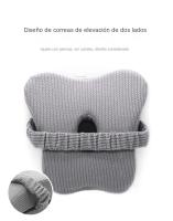 Almohada De Piel De Memoria Para Piernas Y Rodillas Soporte Portátil Para Mujeres Embarazadas Recuperación Rápida Almohada De Pie Y Rodilla Para Hogar - details 7