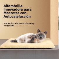 Almohadilla Térmica Para Mascotas Auto-Calentable Y Lavable Tapete Caliente Reflectivo De La Calor Corporal Para Gatos Y Perros - details 7