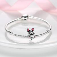 Encantos De Animal Colección Plata Francés Bulldog Gato Mariposa Ladybug Para Pulseras Originales Joyería Hechas a Medida - details 34