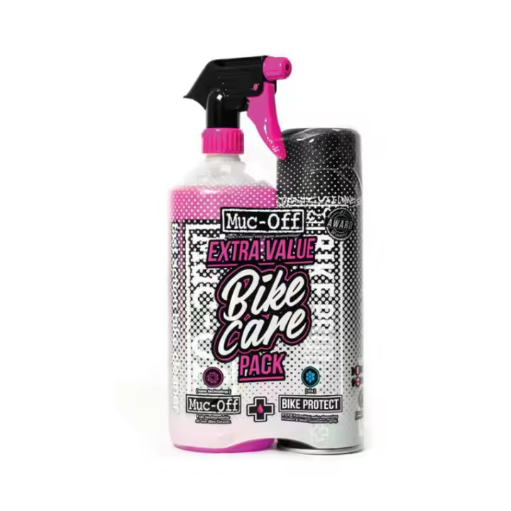Muc-Off Kit Limpiador Pistola 1L + Spray Protector para Bicicletas - Fórmula Segura y Rápida - 1