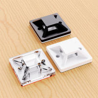 50/100pcs Soporte Para Cables Durable Clip Abrazadera Organizador De Cable Para Tablero De Pedales Gestor De Cableado Exterior - details 0