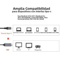 Adaptador Cable USB C a HDMI 4K 60Hz Para iPhone 15 iPad MacBook Air Samsung Laptop Y TV Convertidor HDTV Compatible Con Display - details 9